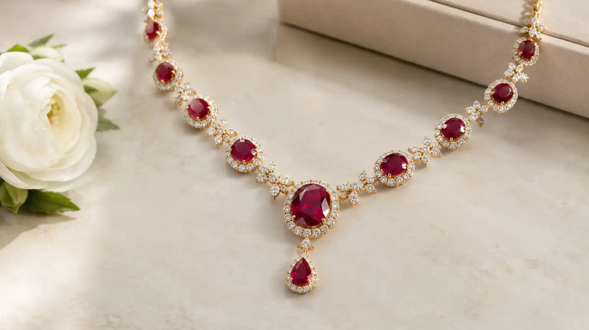 Ruby Necklace Fine Jewellery: A Buyer’s Edit