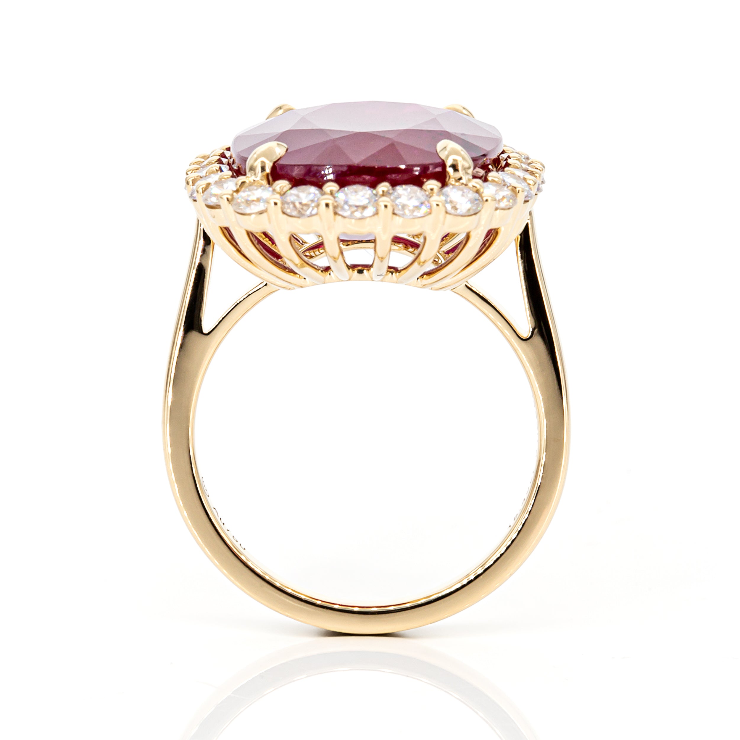 Ruby Ring Side view