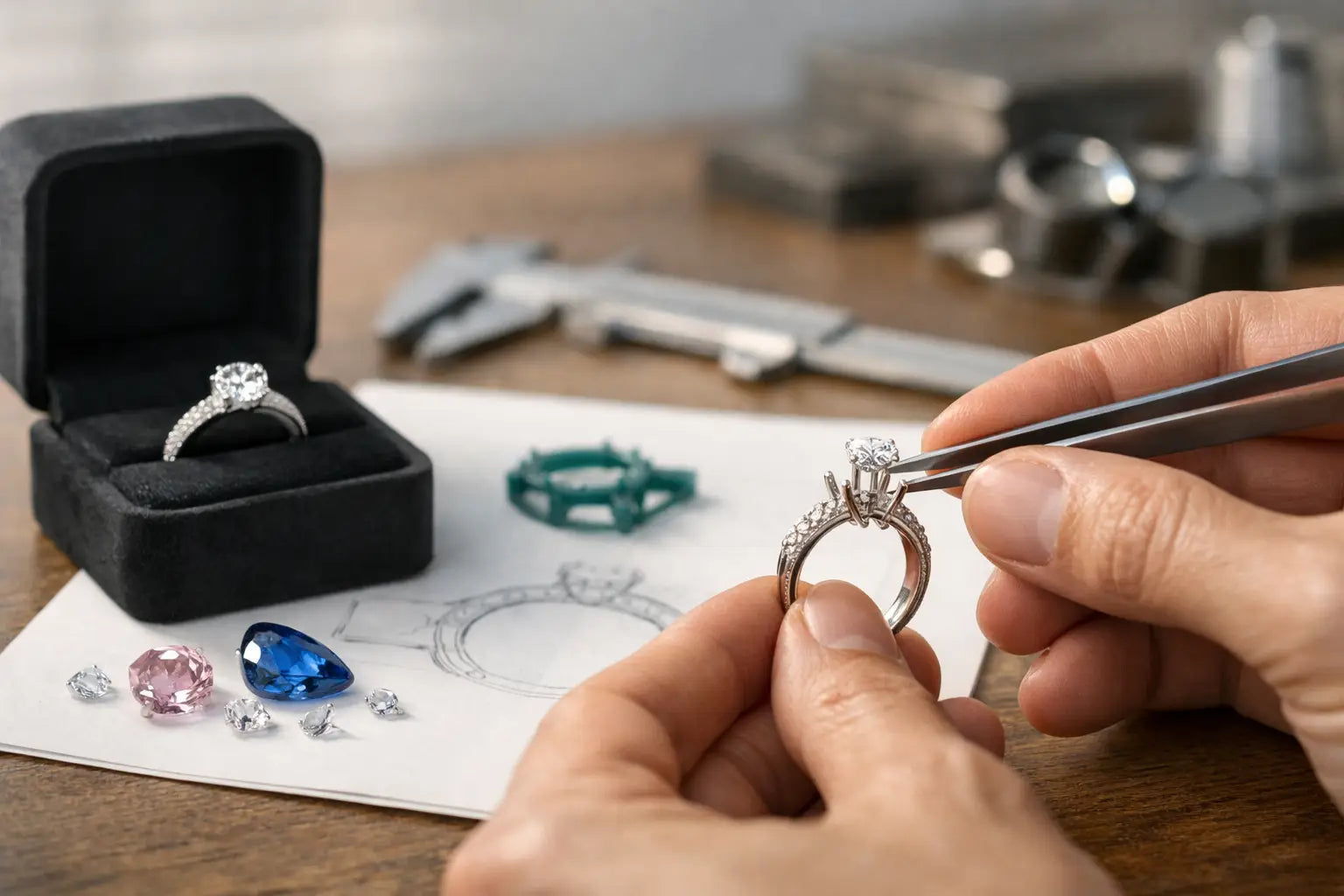 How the Custom Jewellery Process Comes to Life