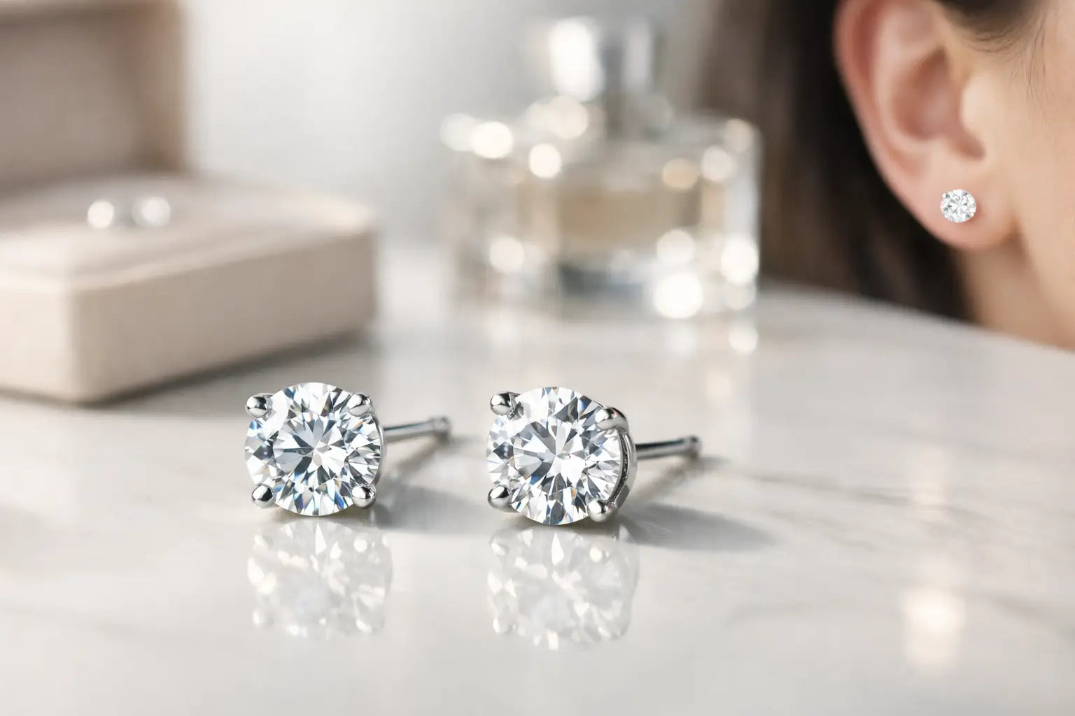 Diamond Stud Earrings That Always Impress