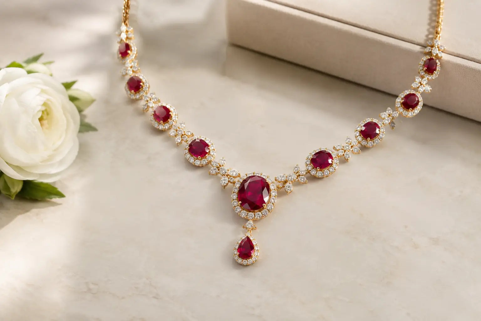 Ruby Necklace Fine Jewellery: A Buyer’s Edit