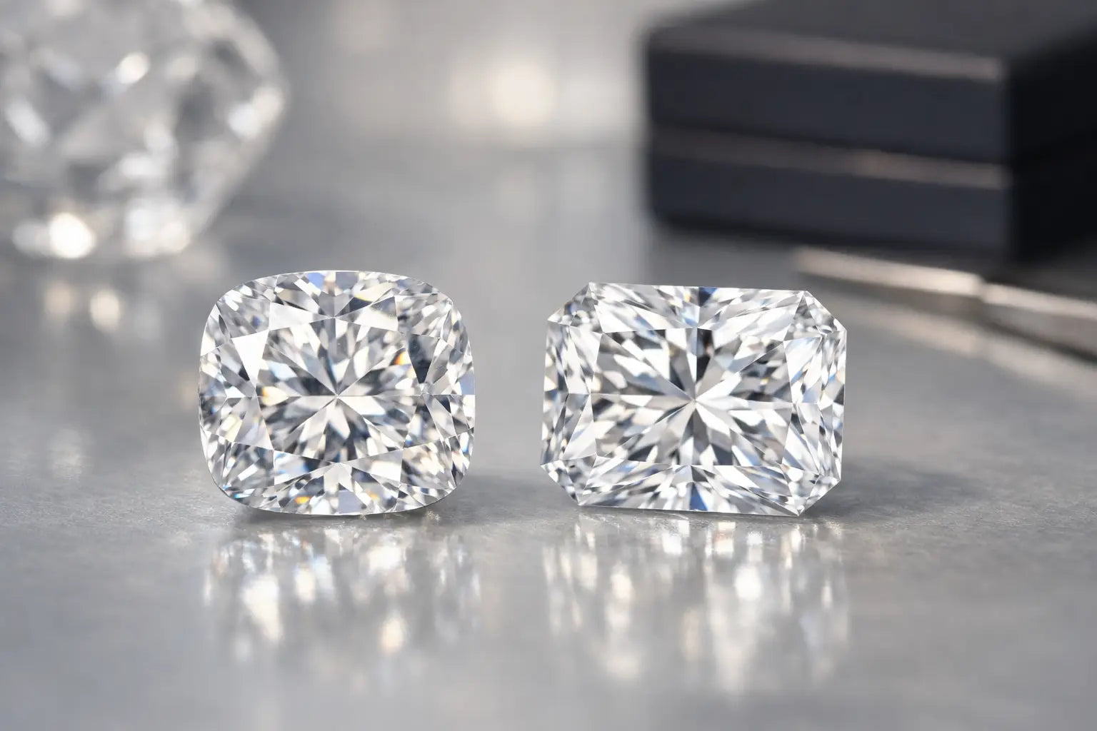 Cushion vs Radiant Diamond Shapes Compared
