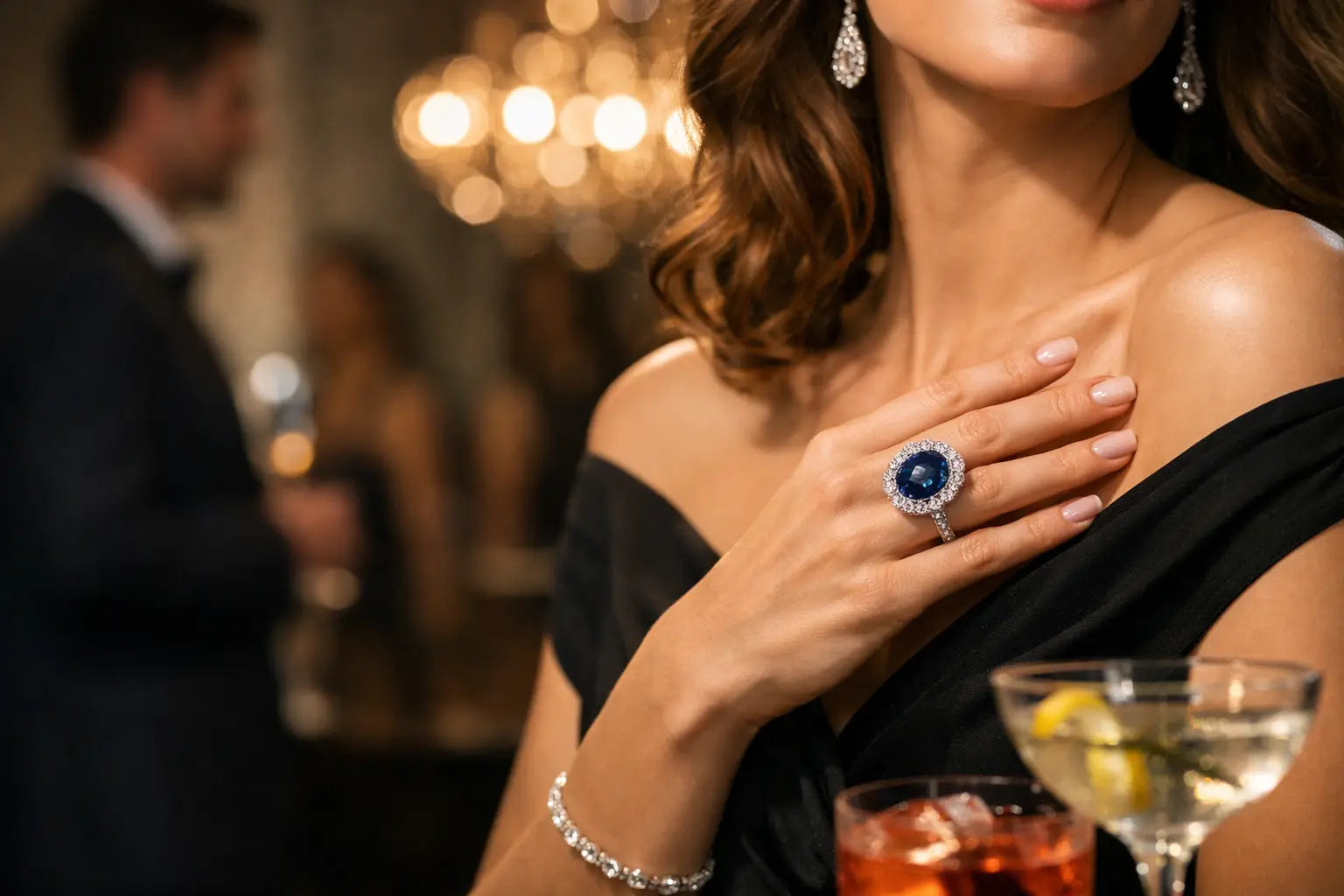 Cocktail Rings That Turn an Entrance Into a Moment