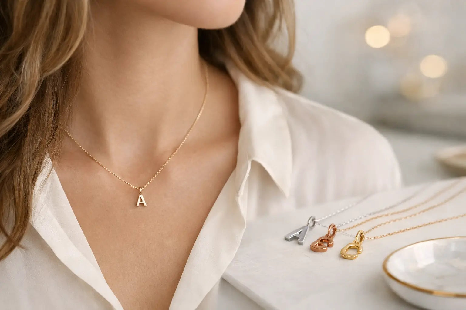 How to Choose an Initial Pendant Necklace