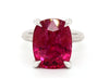 Rubelite Diamond Ring in 18K Gold - SOLD